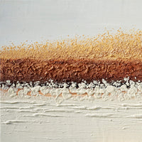 Dipinto a mano Astratto Materico Tempesta nel deserto 70x140cm