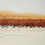 Dipinto a mano Astratto Materico Tempesta nel deserto 70x140cm