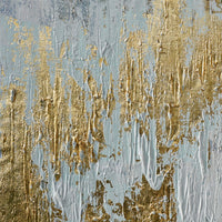 Dipinto a mano Astratto materico Gioco di ombre 100x100cm