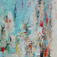 Dipinto a mano Astratto Materico Gioco di ombre  120x165cm